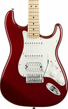 Electric guitar Fender Standard Stratocaster HSS MN Candy Apple Red - 2