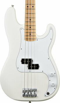 Електрическа бас китара Fender Standard Precision Bass MN Arctic White - 3