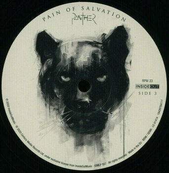 Vinyl Record Pain Of Salvation - Panther (Black Vinyl) (Gatefold) (2 LP + CD) - 4