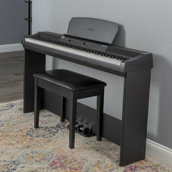 Wooden keyboard stand
 Alesis AHB-1 Black - 5