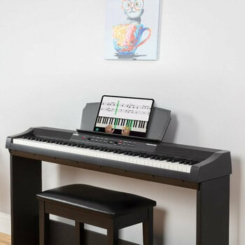 Wooden keyboard stand
 Alesis AHB-1 Black - 7