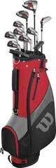 Golfset Wilson Staff Prostaff SGI Red/Black/Driver 12°-Putter-5 FW-5 HB-7-SW - 1