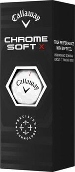 Palle da golf Callaway Chrome Soft X 2022 White - 2