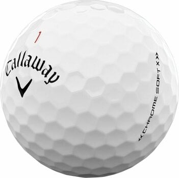 Golfball Callaway Chrome Soft X 2022 White - 4