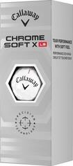 Minge de golf Callaway Chrome Soft X LS 2022 White Basic Minge de golf - 1