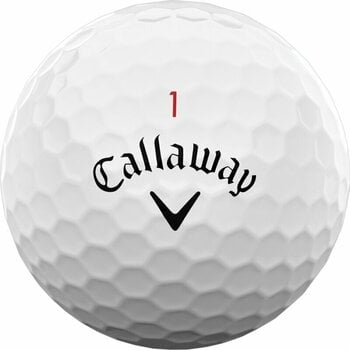 Golf Balls Callaway Chrome Soft X LS 2022 White - 3