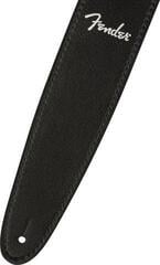 Λουράκι κιθάρας Fender Vegan Leather Strap 2.5'' Λουράκι κιθάρας Black - 1