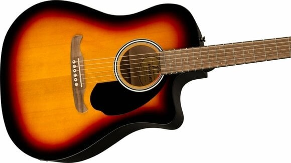 Dreadnought elektro-akoestische gitaar Fender FA-125CE Sunburst - 4