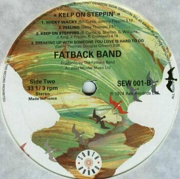 Vinyl Record The Fatback Band - Keep On Steppin' (LP) - 3