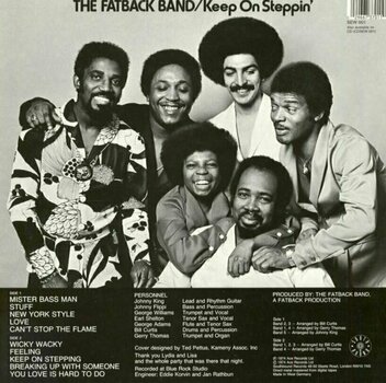 Vinyl Record The Fatback Band - Keep On Steppin' (LP) - 4