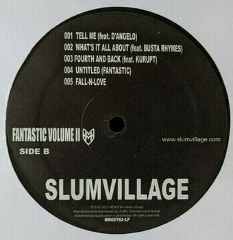 Vinyl Record Slum Village - Fantastic Vol. 2 (2 LP) - 3