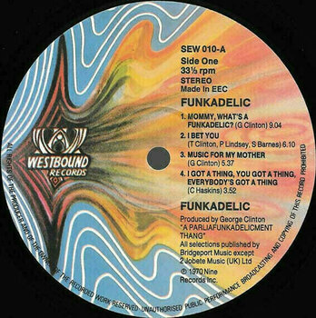 Vinyl Record Funkadelic - Funkadelic (LP) - 2