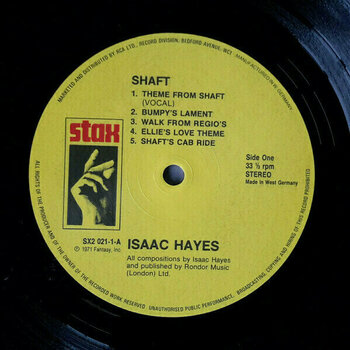 Disque vinyle Isaac Hayes - Shaft (2 LP) - 2