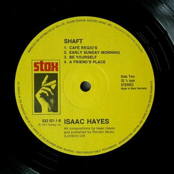 Disque vinyle Isaac Hayes - Shaft (2 LP) - 3