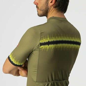 Cycling jersey Castelli Grimpeur Jersey Moss Green M - 4