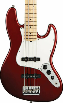 5-strunová basgitara Fender American Standard Jazz Bass V MN Candy Cola - 2