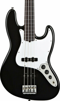 Κιθάρα Μπάσο χωρίς Τάστο Fender American Standard Jazz Bass Fretless RW Black - 2
