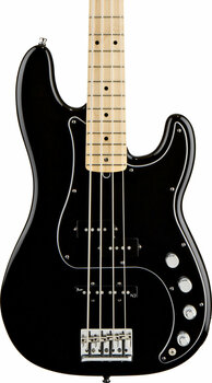 4-strengs bassgitar Fender American Deluxe Precision Bass MN Black - 3