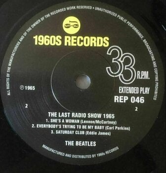 Disque vinyle The Beatles - The Last Radio Show 1965 (7" Vinyl) - 3