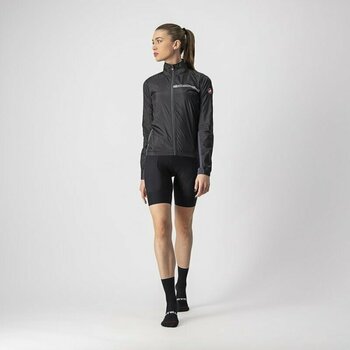 Cycling Jacket, Vest Castelli Squadra Stretch W Light Black/Dark Gray XS Jacket - 6