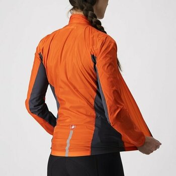 Ciclism Jacheta, Vesta Castelli Squadra Stretch W Jachetă Fiery Red/Dark Gray L - 3