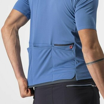 Fietsshirt Castelli Unlimited Allroad Trui Cobalt Blue S - 7