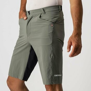 Fietsbroeken en -shorts Castelli Unlimited Baggy Forest Gray S Fietsbroeken en -shorts - 3