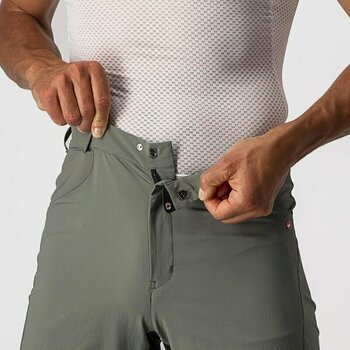 Fietsbroeken en -shorts Castelli Unlimited Baggy Forest Gray S Fietsbroeken en -shorts - 4
