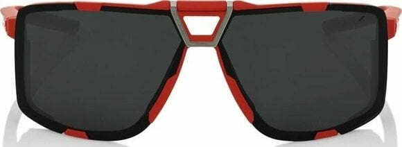 Cycling Glasses 100% Eastcraft Soft Tact Red/Black Mirror Cycling Glasses - 2
