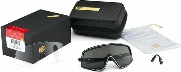 Kolesarska očala 100% Eastcraft Soft Tact Red/Black Mirror Kolesarska očala - 4