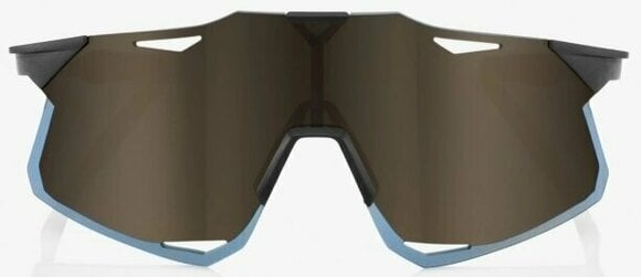 Cyklistické okuliare 100% Hypercraft Matte Black/Soft Gold Mirror Cyklistické okuliare - 2