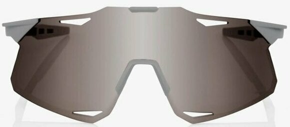 Cyklistické okuliare 100% Hypercraft Matte Stone Grey/HiPER Crimson Silver Mirror Cyklistické okuliare - 2