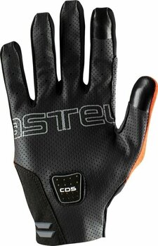 Cyklistické rukavice Castelli Unlimited LF Orange Rust M Cyklistické rukavice - 2