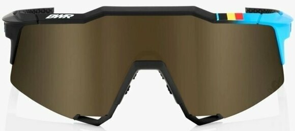 Kerékpáros szemüveg 100% S3 Soft Tact Two Tone/HiPER Silver Mirror Kerékpáros szemüveg - 2