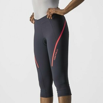 Ciclismo corto y pantalones Castelli Velocissima 3 W Dark Gray/Brilliant Pink XL Ciclismo corto y pantalones - 3