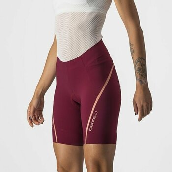 Cycling Short and pants Castelli Velocissima 3 W Bordeaux/Blush S Cycling Short and pants (Just unboxed) - 3