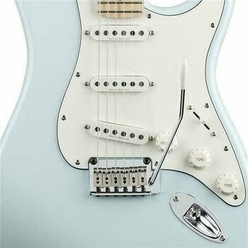 Electric guitar Fender Squier Deluxe Stratocaster MN Daphne Blue - 3