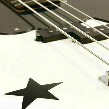 Fender Squier Mike Dirnt Precision Bass RW Arctic White - Muziker