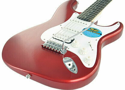 Electric guitar Fender Squier Affinity Stratocaster HSS RW Metallic Red - 2