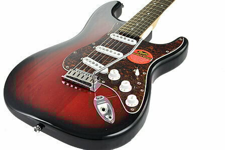 Elektrische gitaar Fender Squier Standard Stratocaster RW Antique Burst - 4