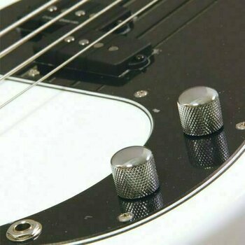 E-Bass Fender Squier Vintage Modified Precision Bass RW Olympic White - 3