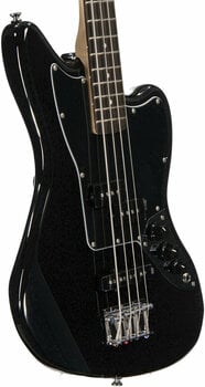 E-Bass Fender Squier Vintage Modified Jaguar Bass Special SS RW Black - 2