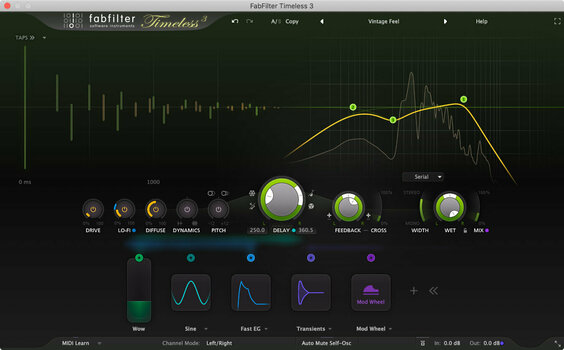 Studio software plug-in effect FabFilter Timeless 3 (Digitaal product) - 2