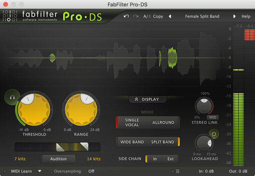 Plug-In software da studio FabFilter Pro-DS (Prodotto digitale) - 2