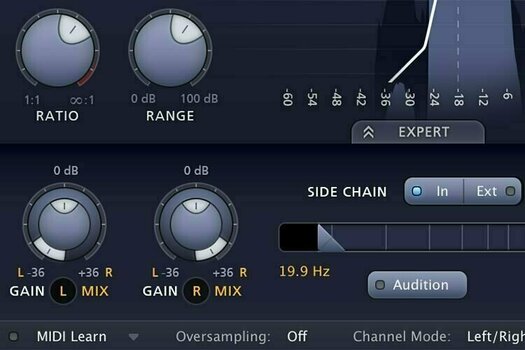 Studio software plug-in effect FabFilter Pro-G (Digitaal product) - 3