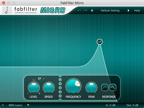 Effect Plug-In FabFilter Micro (Digital product) - 2