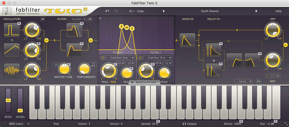 Studiový softwarový Plug-In efekt FabFilter Twin 2 (Digitální produkt) - 2