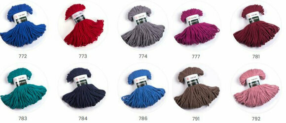 Cable Yarn Art Macrame Braided 4 mm 763 Cable - 4