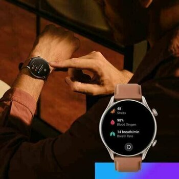 Smartwatch Amazfit GTR 3 Pro Brown Leather Smartwatch - 2