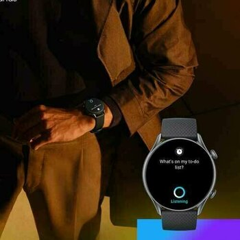 Smart hodinky Amazfit GTR 3 Pro Brown Leather - 3